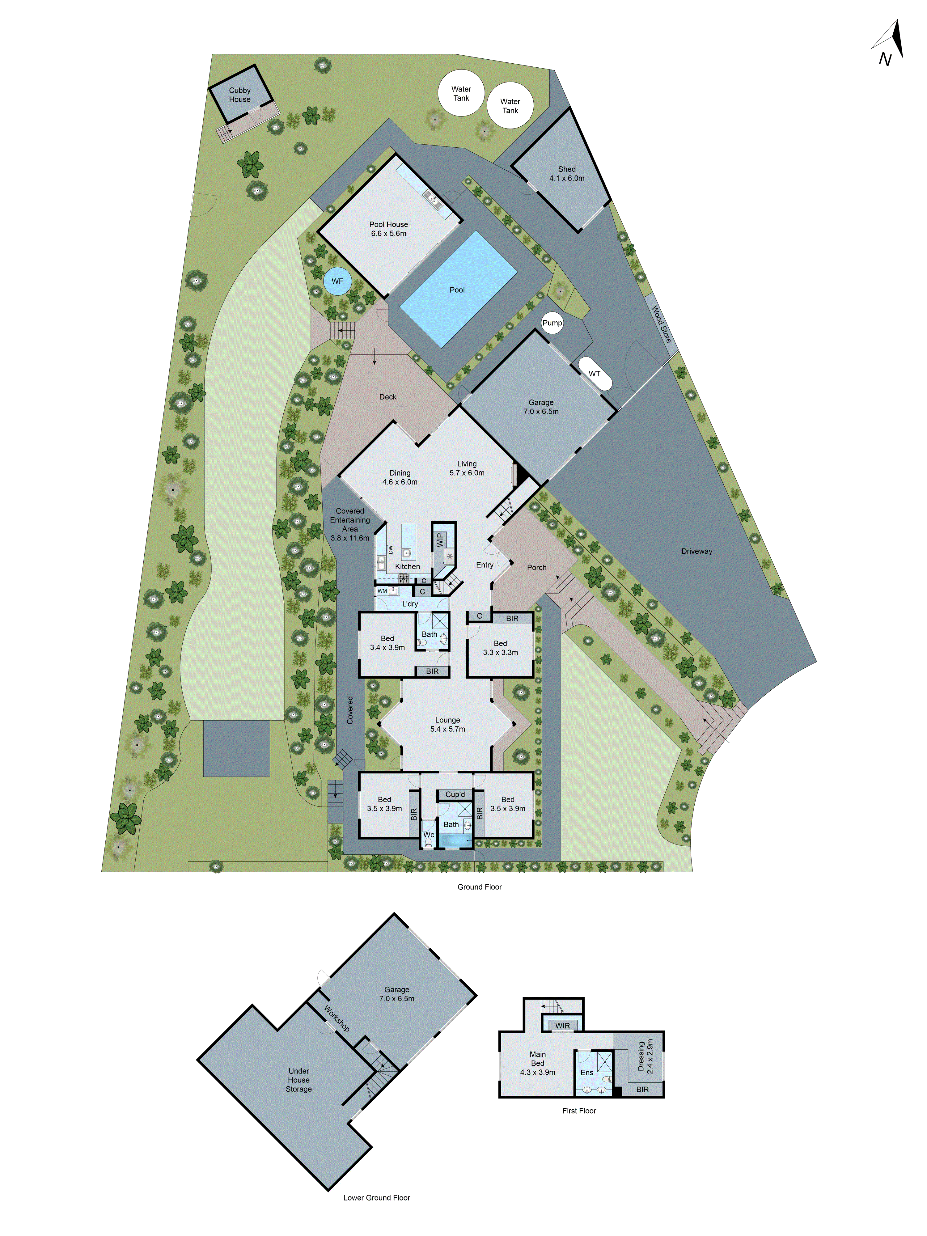 3 The Mews, Highton VIC 3216 - Floorplan