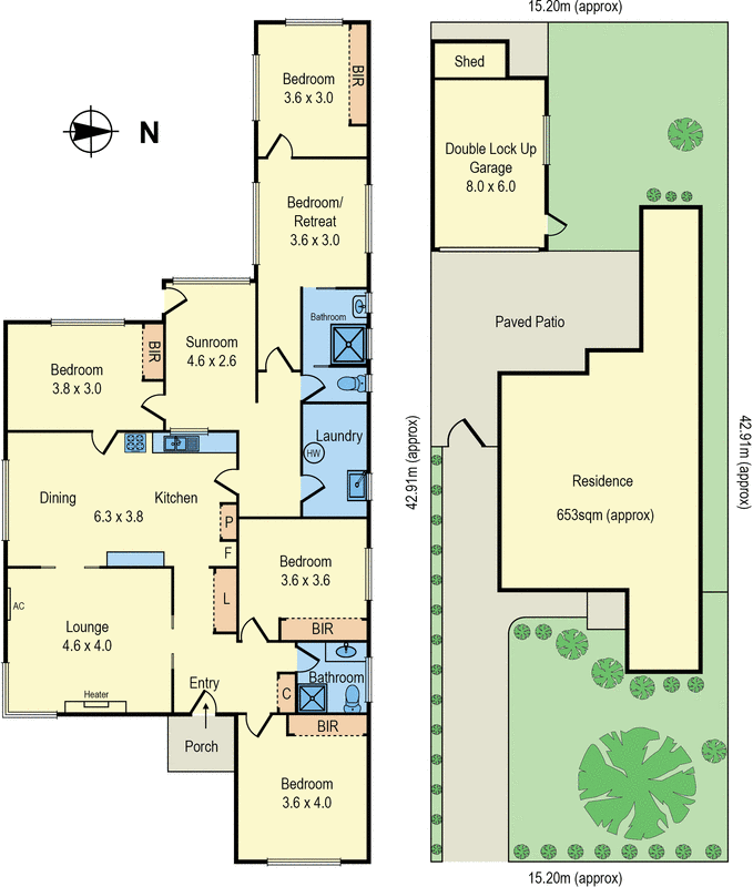 3 Tibrockney Street, Highett VIC 3190 - Floorplan