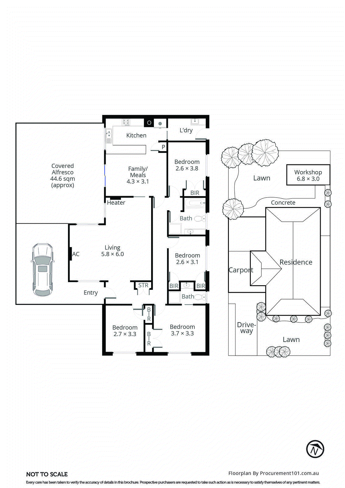 3 Tikanti Court, Chelsea Heights VIC 3196 - Floorplan
