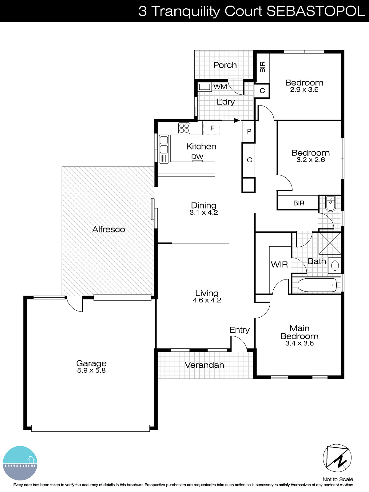 3 Tranquillity Court, Sebastopol VIC 3356 - Floorplan