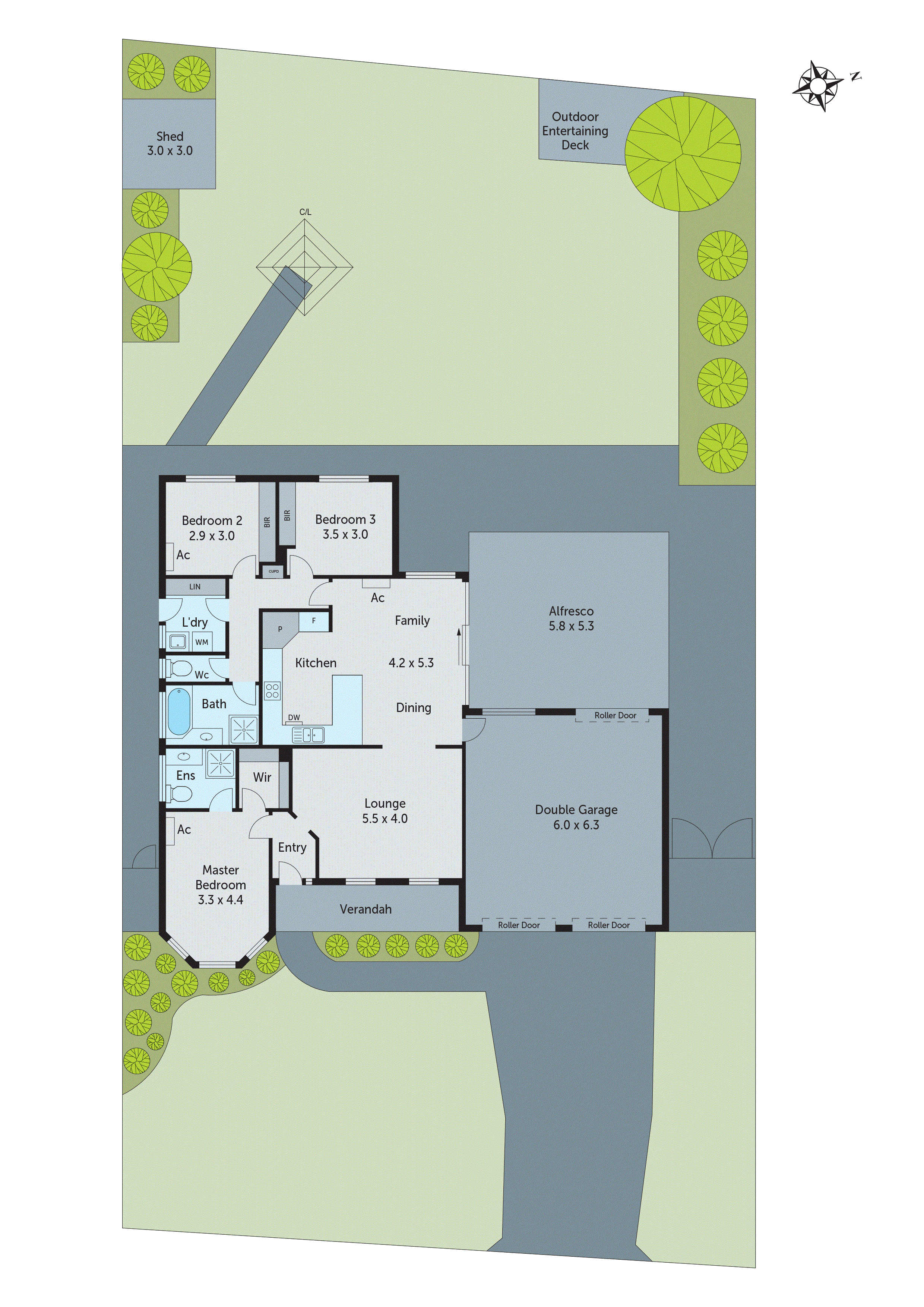 3 Tresco Court, St Albans Park VIC 3219 - Floorplan