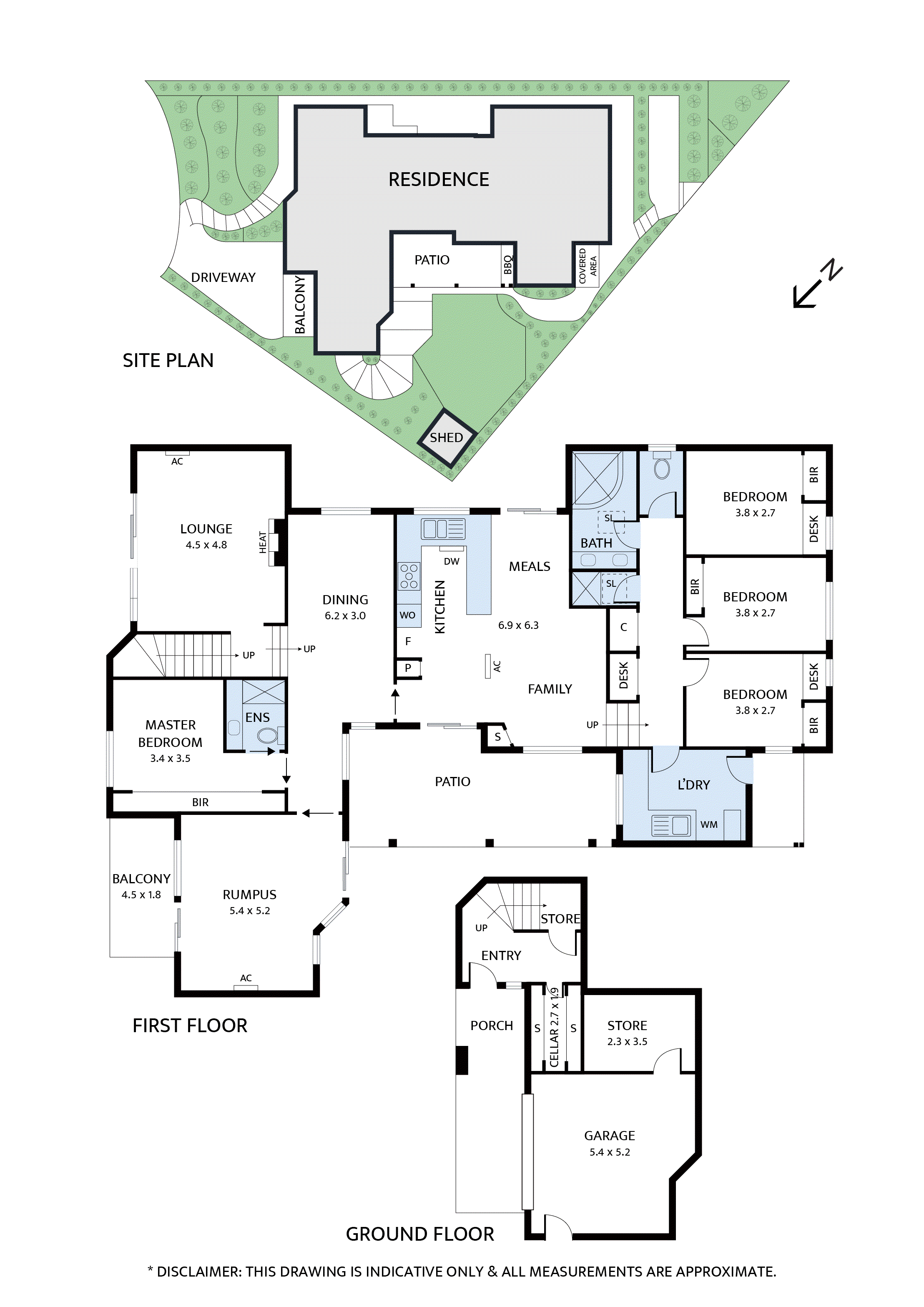 3 Trooper Court, Wheelers Hill VIC 3150 - Floorplan