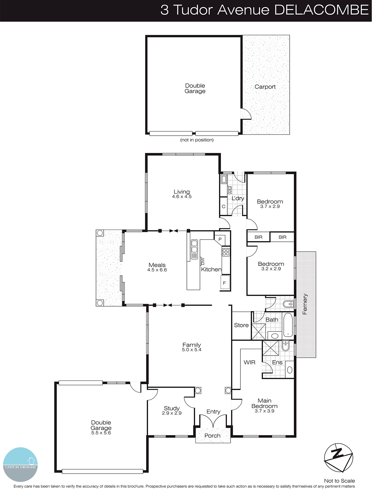 3 Tudor Avenue, Delacombe VIC 3356 - Floorplan