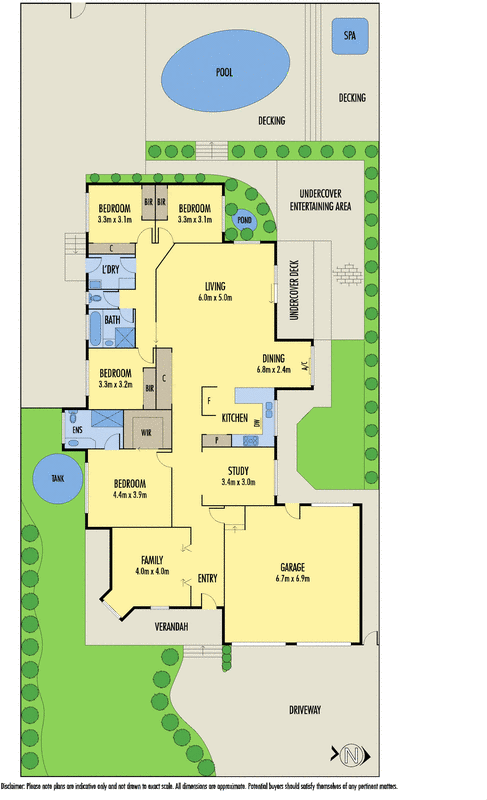 3 Tunbury Court, Highton VIC 3216 - Floorplan