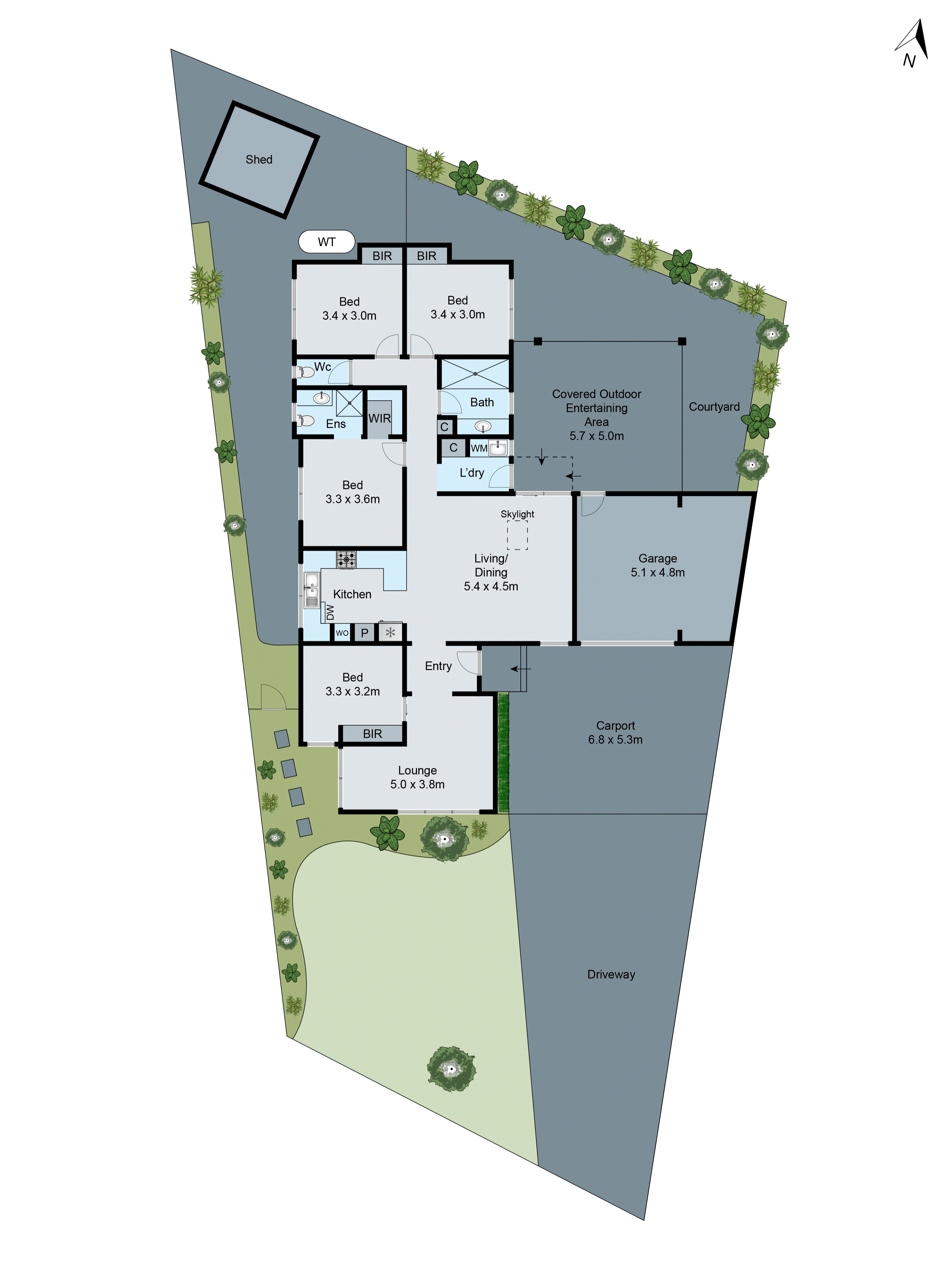 3 Vanessa Court, Oakleigh South VIC 3167 - Floorplan