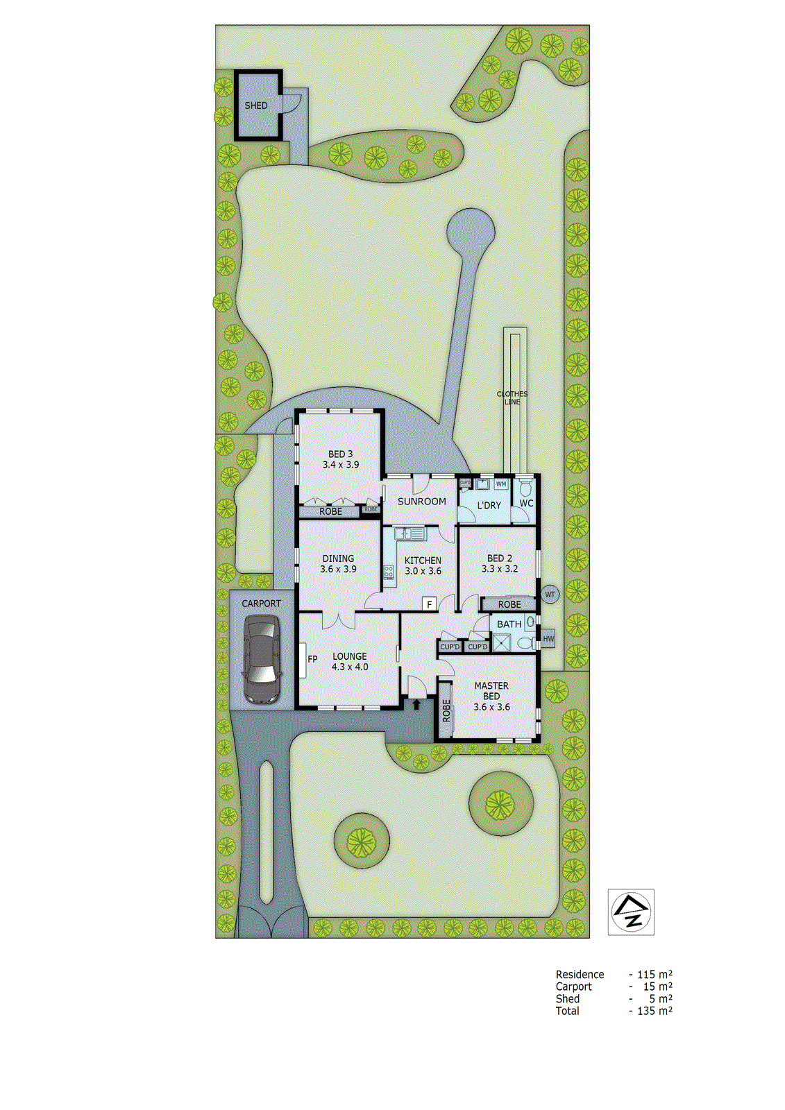 3 Vialls Avenue, Parkdale VIC 3195 - Floorplan
