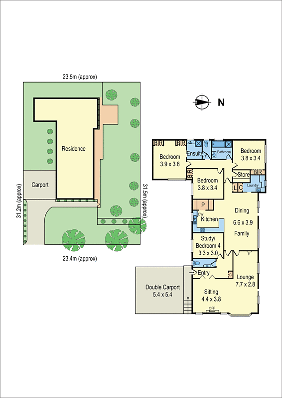 3 Victor Avenue, Cheltenham VIC 3192 - Floorplan