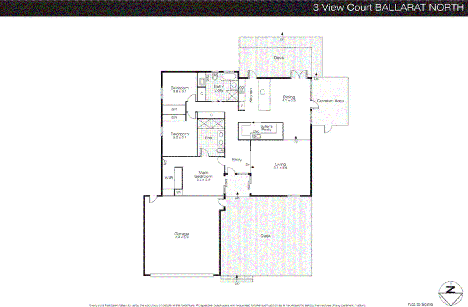 3 View Court, Ballarat North VIC 3350 - Floorplan