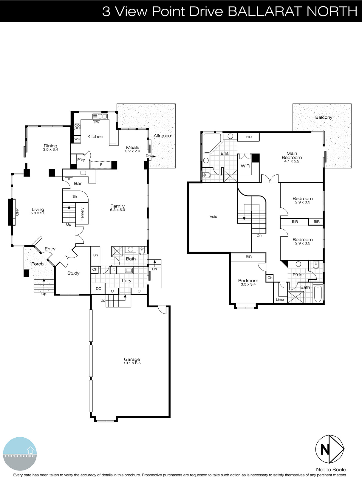 3 View Point Drive, Ballarat North VIC 3350 - Floorplan