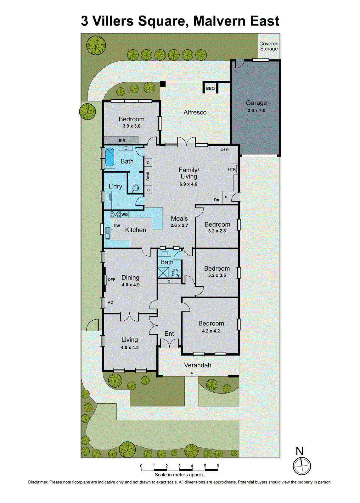 3 Villers Square, Malvern East VIC 3145 - Floorplan