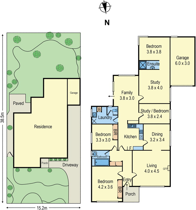 3 Wallace Crescent, Beaumaris VIC 3193 - Floorplan