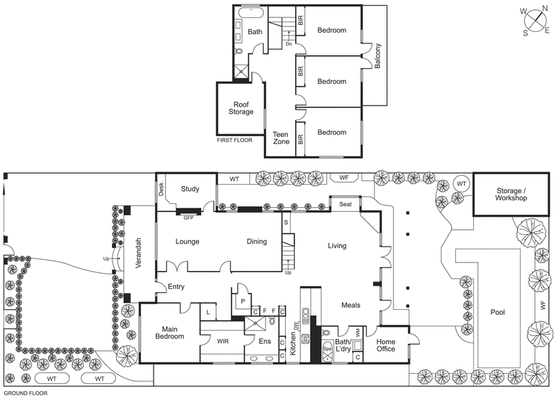 3 Weatherly Grove, Brighton VIC 3186 - Floorplan