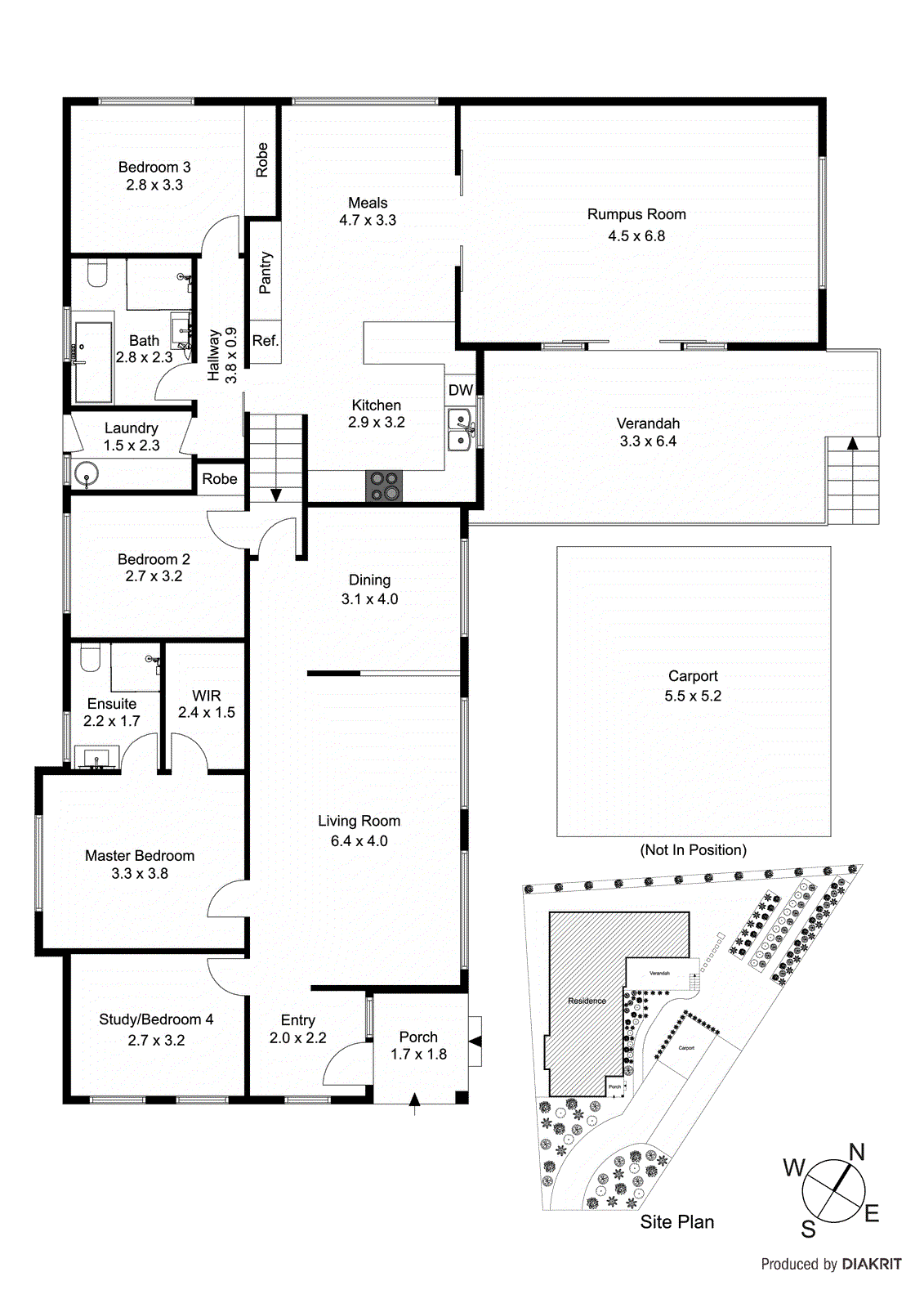3 Wellwood Square, Wheelers Hill VIC 3150 - Floorplan