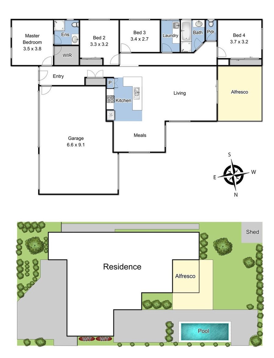 3 Wendyn Avenue, Keysborough VIC 3173 - Floorplan