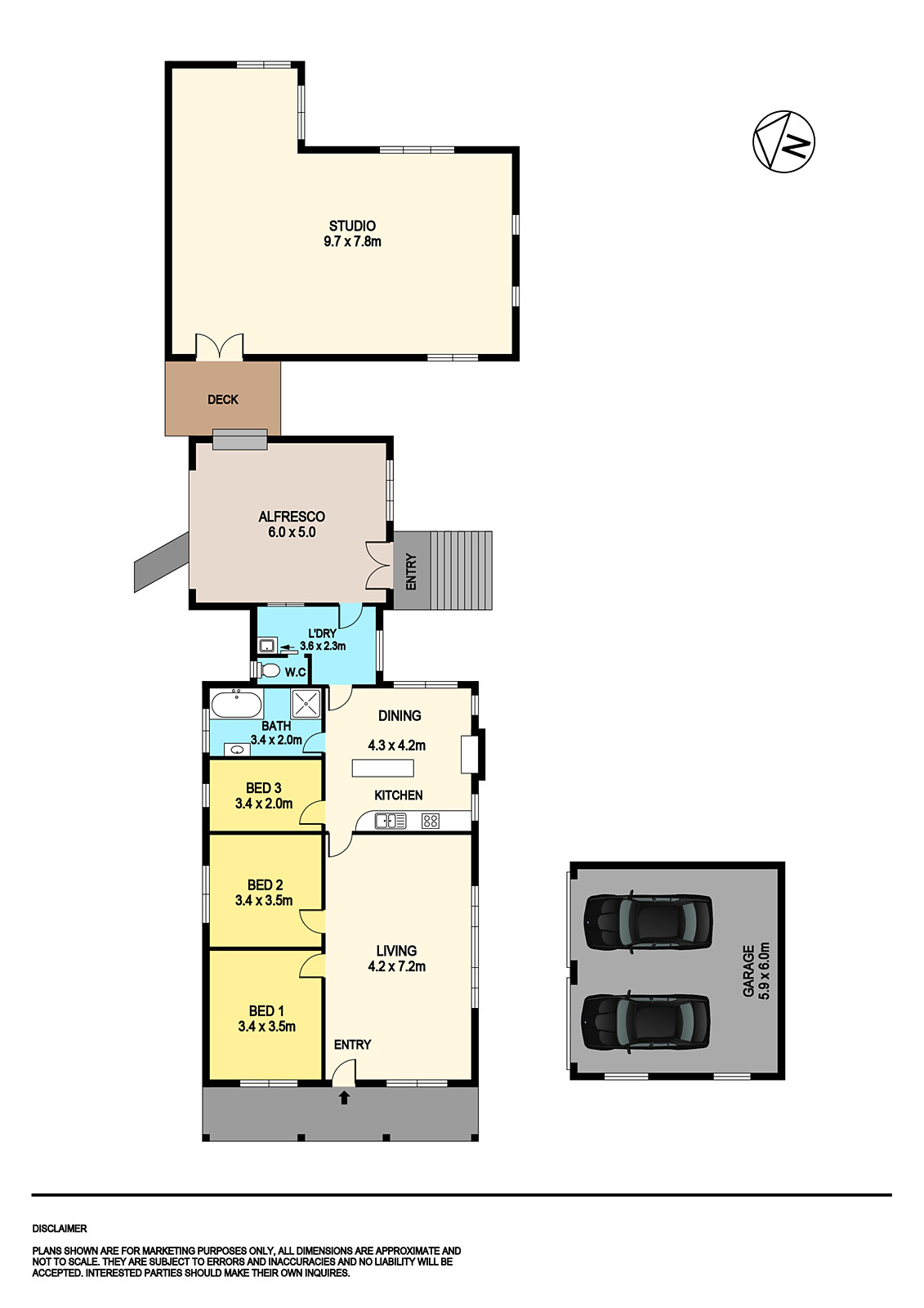 3 Whitefield Street, Ballarat VIC 3350 - Floorplan