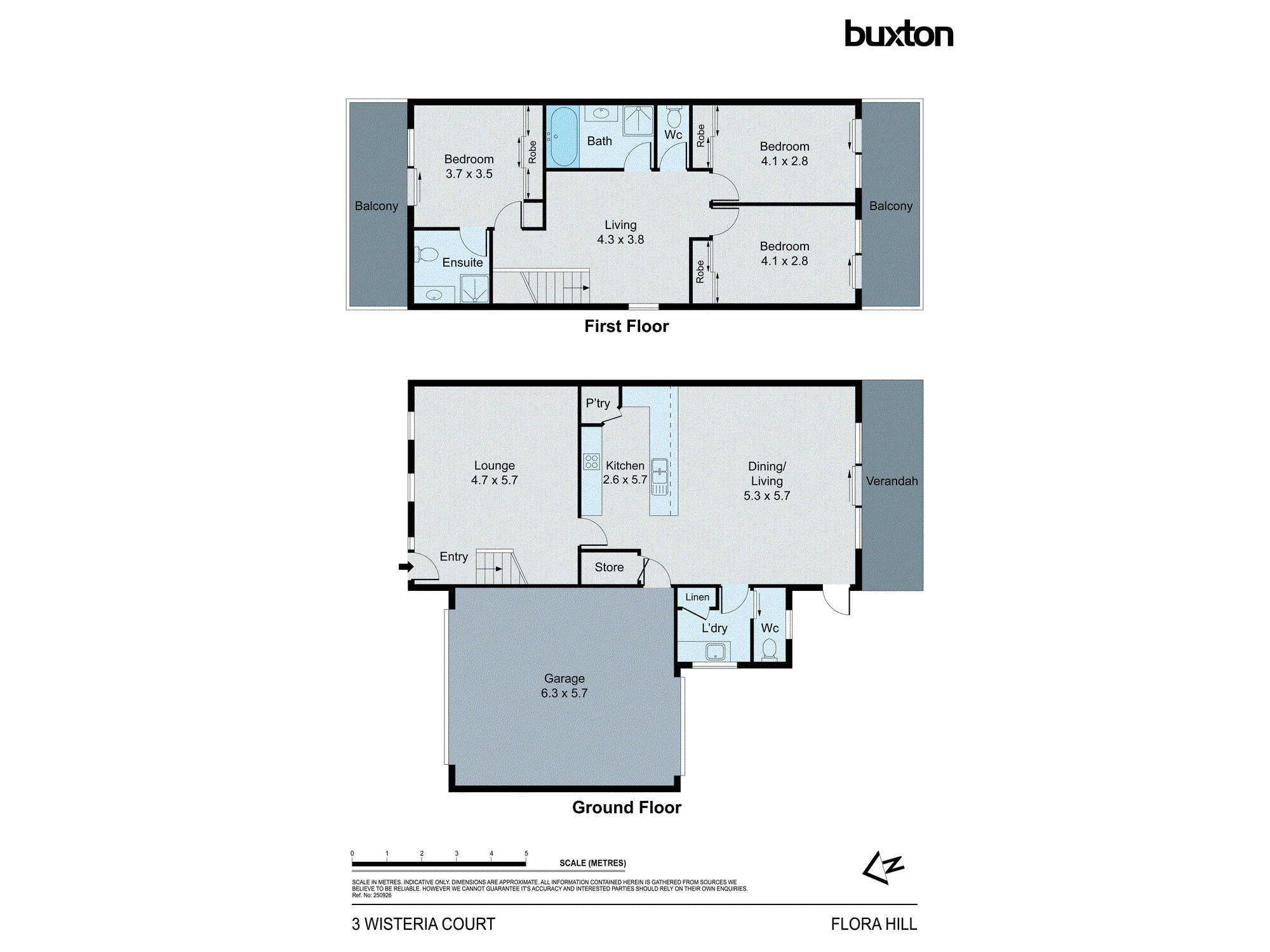3 Wisteria Court, Flora Hill VIC 3550 - Floorplan