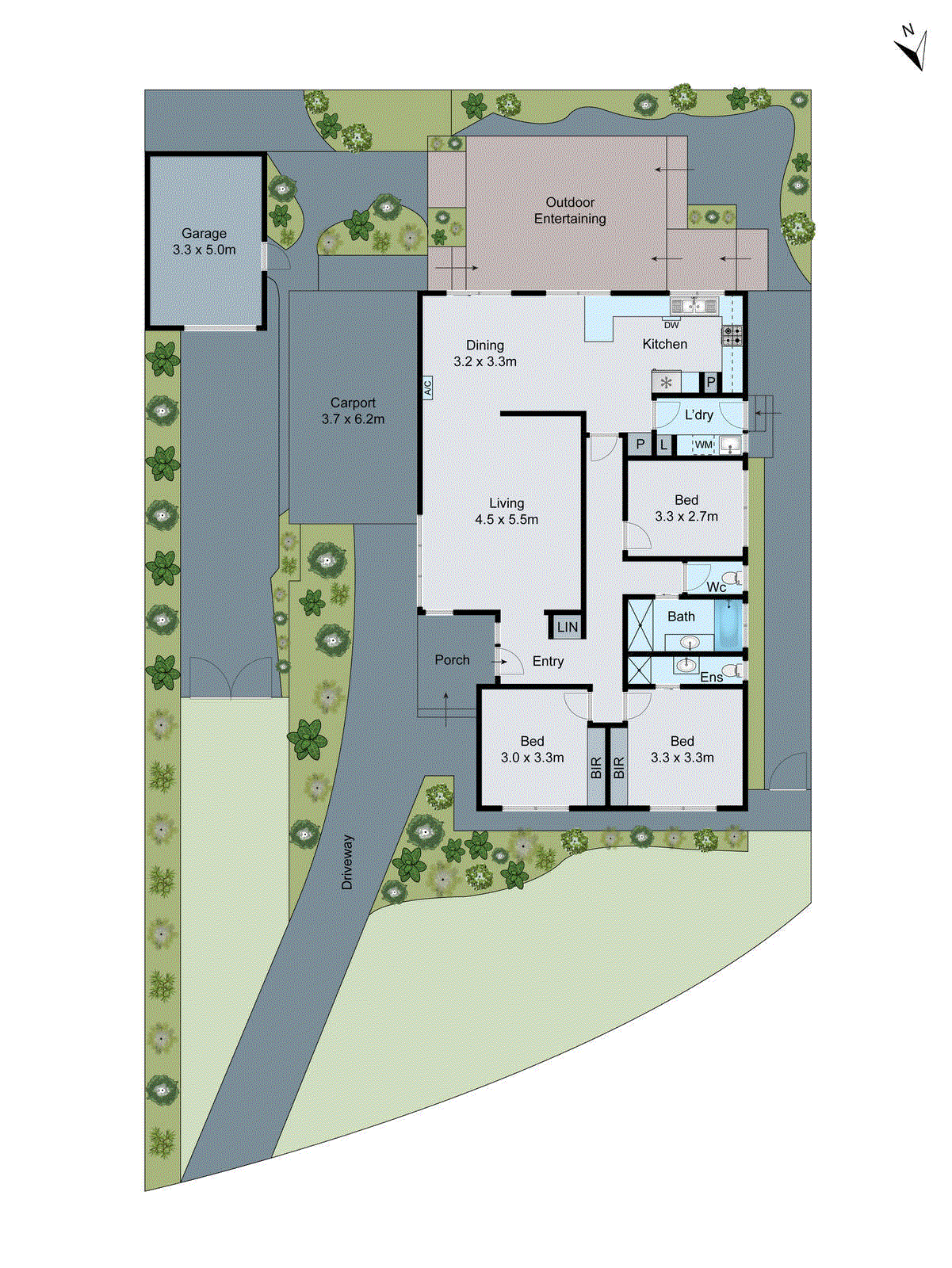 3 Woodfern Court, Highton VIC 3216 - Floorplan