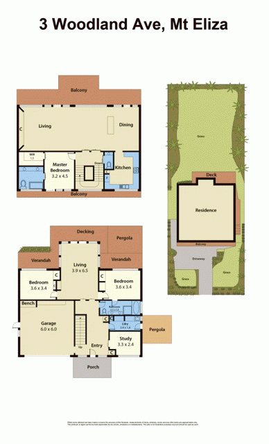 3 Woodland Avenue, MOUNT ELIZA VIC 3930 - Floorplan