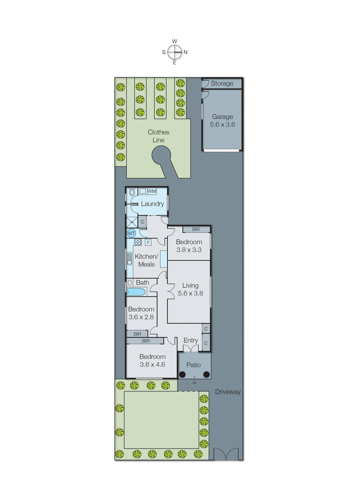 3 Worthing Road, Highett VIC 3190 - Floorplan