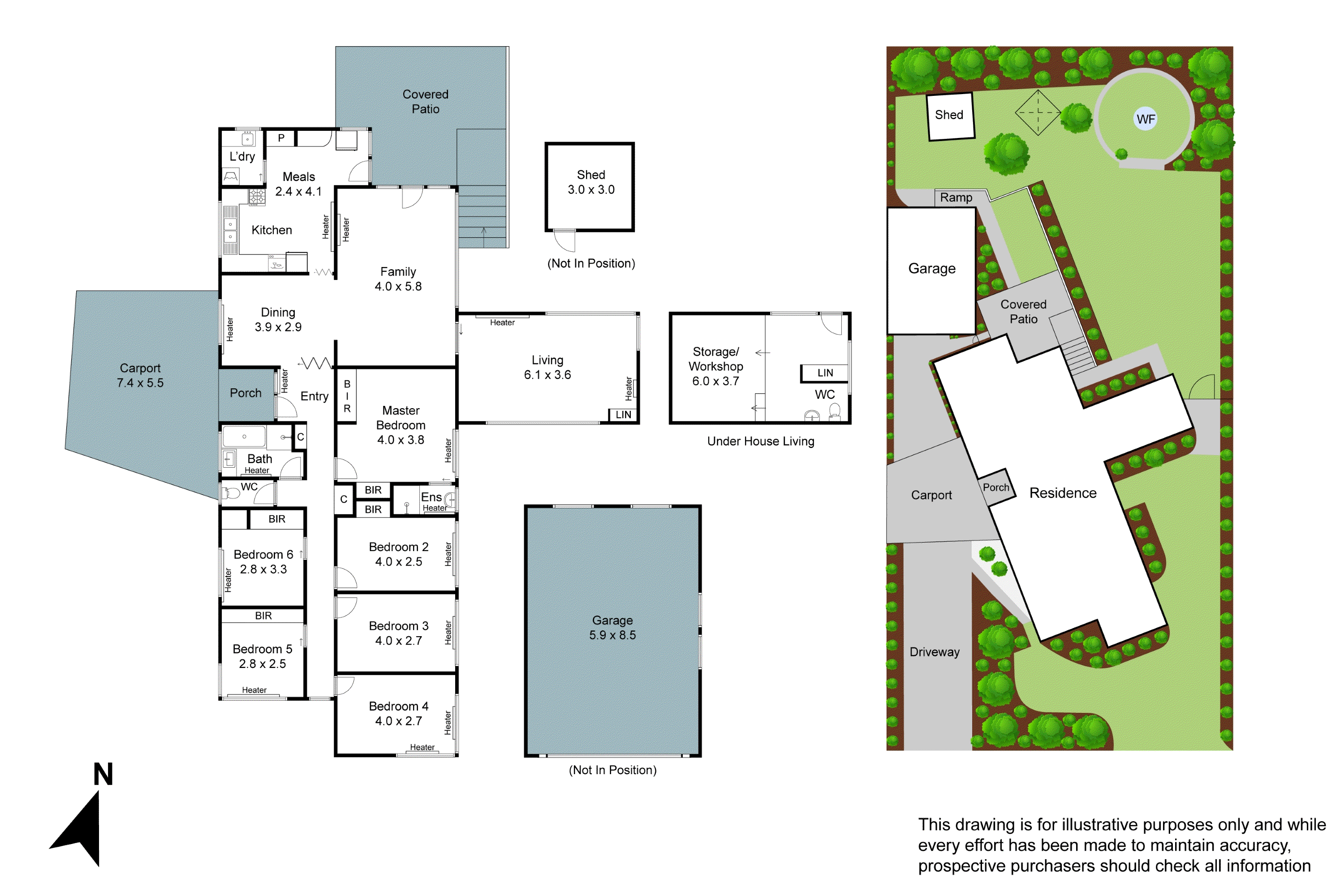 3 Yvonne Court, Wheelers Hill VIC 3150 - Floorplan