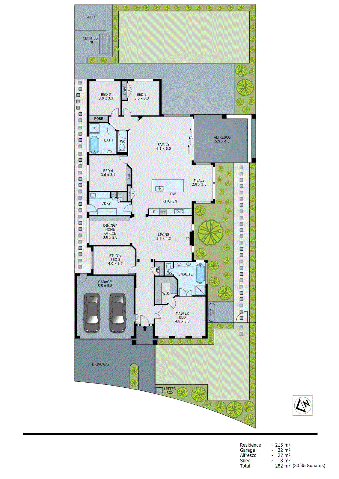 30 Aisha Crescent, Dingley Village VIC 3172 - Floorplan