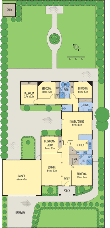 30 Amarina Crescent, Grovedale VIC 3216 - Floorplan