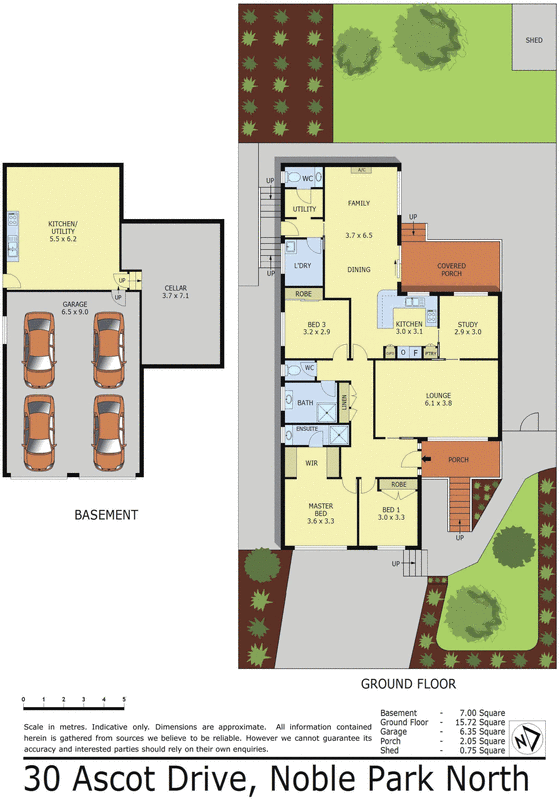 30 Ascot Drive, Noble Park North VIC 3174 - Floorplan
