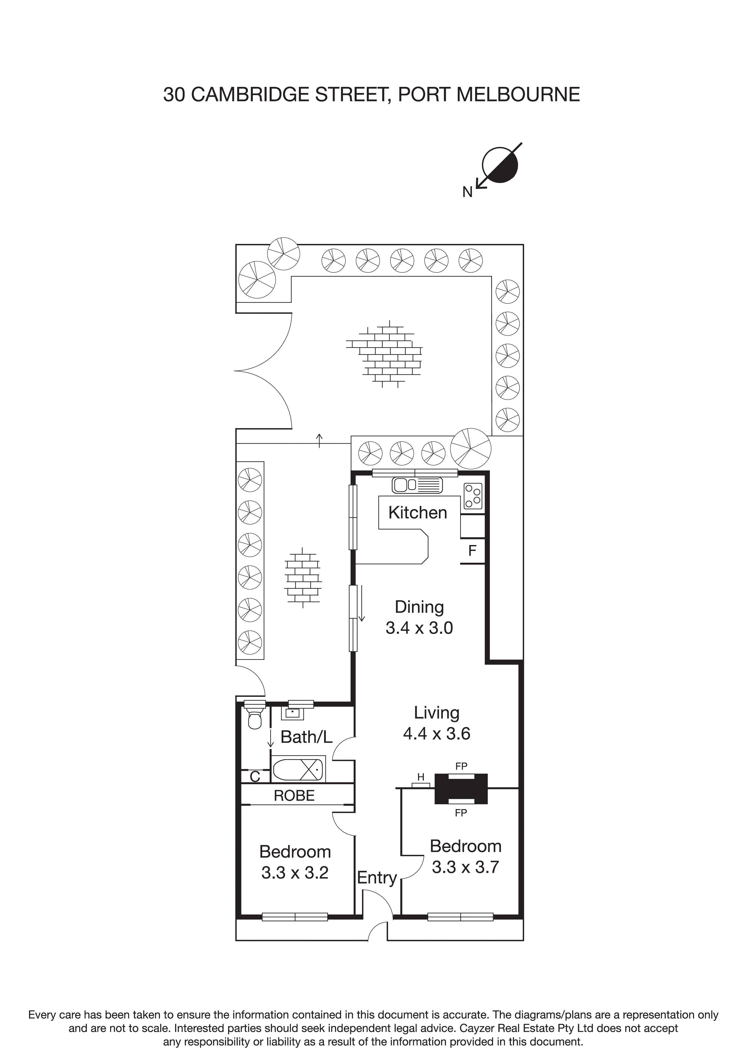 30 Cambridge Street, PORT MELBOURNE VIC 3207 - Floorplan