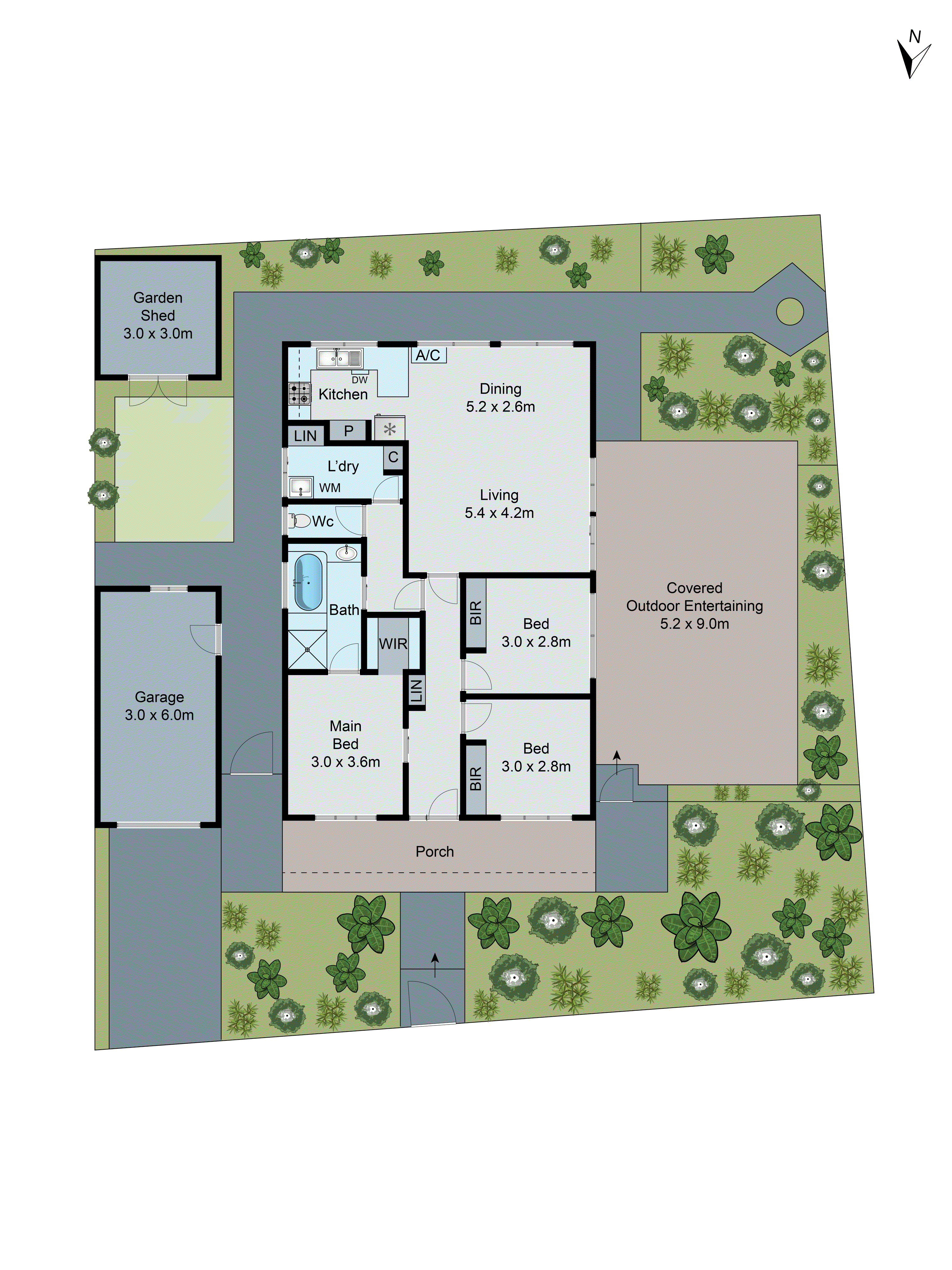 30 Chenin Mews, Waurn Ponds VIC 3216 - Floorplan
