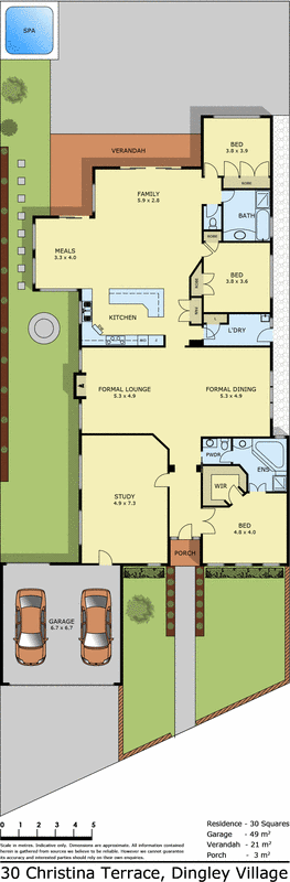 30 Christina Terrace, Dingley Village VIC 3172 - Floorplan