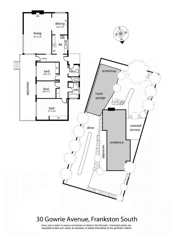 30 Gowrie Avenue, FRANKSTON SOUTH VIC 3199 - Floorplan