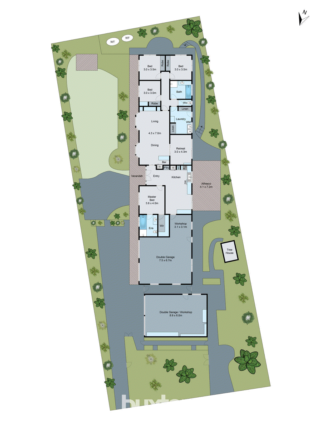 30 Grosvenor Drive, Wandana Heights VIC 3216 - Floorplan