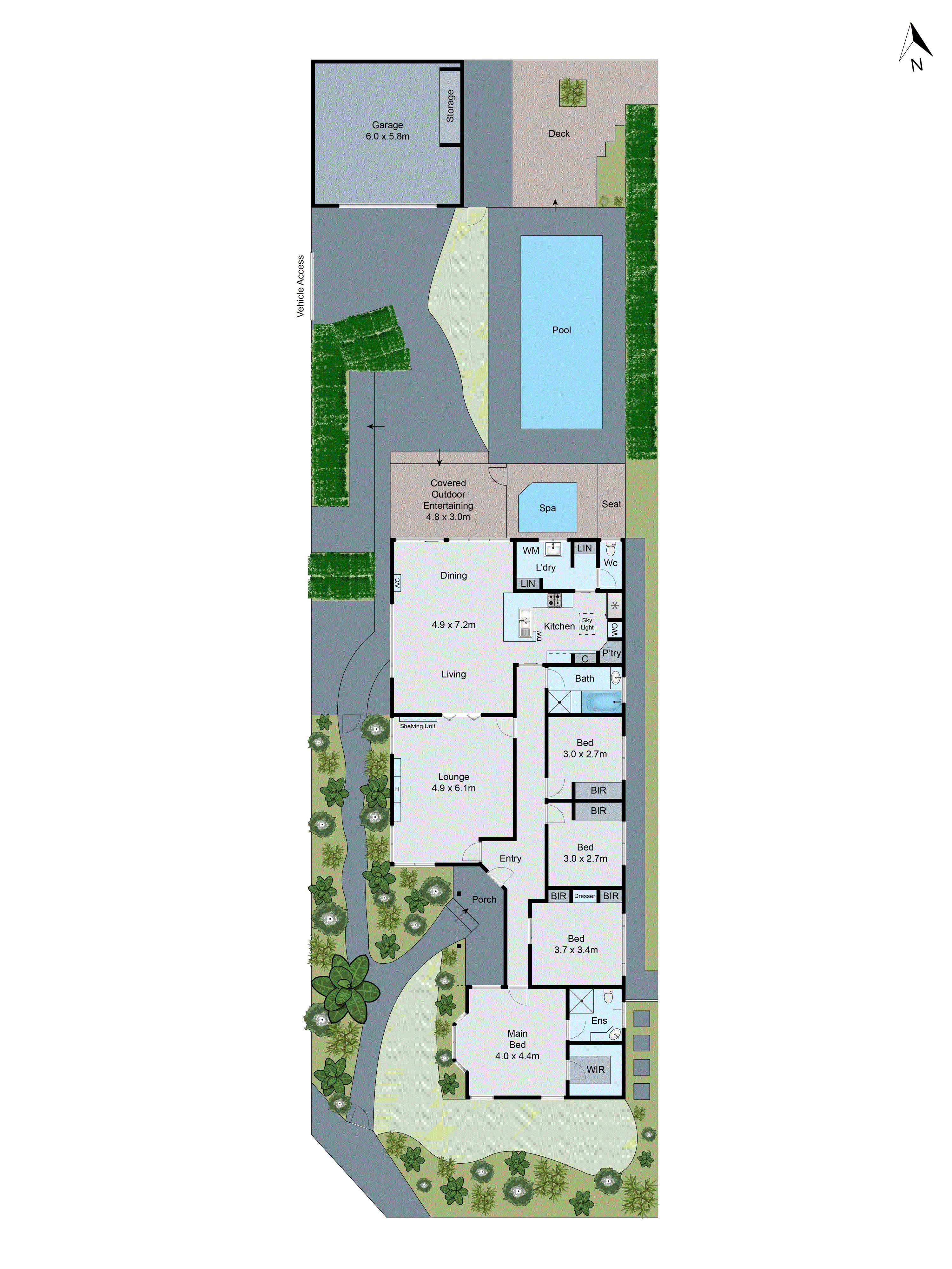 30 Langibanool Avenue, Hamlyn Heights VIC 3215 - Floorplan