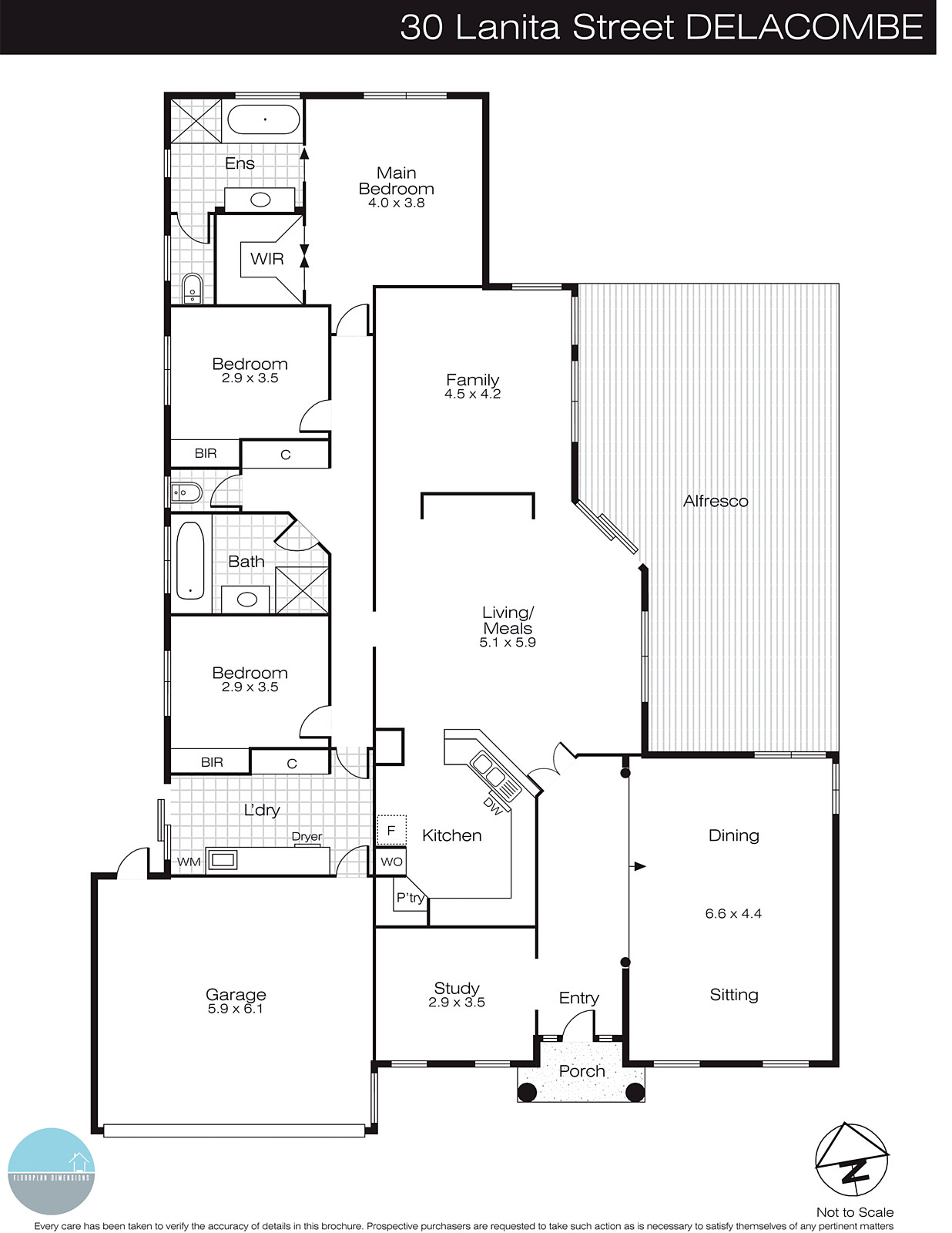 30 Lanita Street, Delacombe VIC 3356 - Floorplan