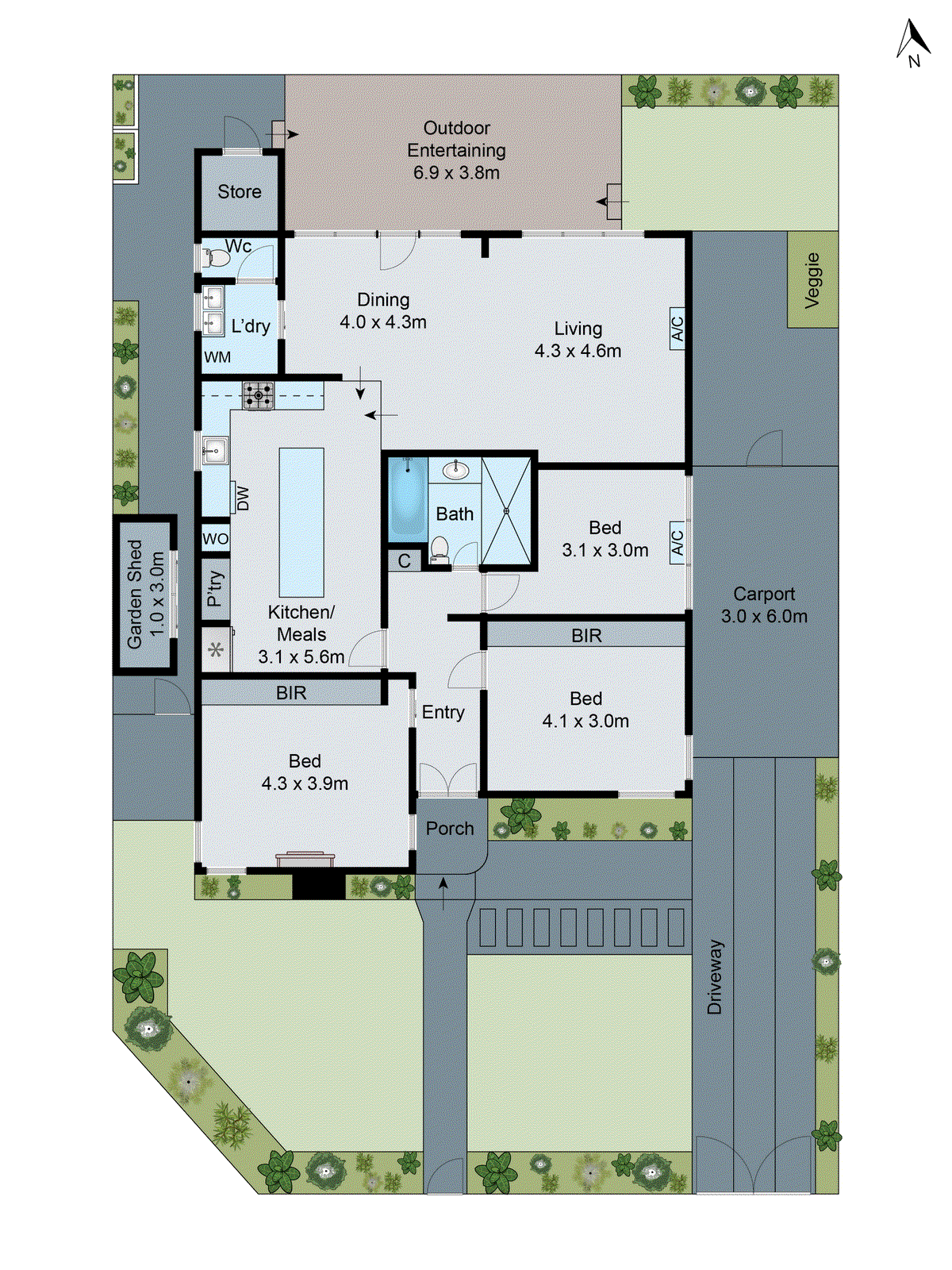 30 Lascelles Avenue, Manifold Heights VIC 3218 - Floorplan