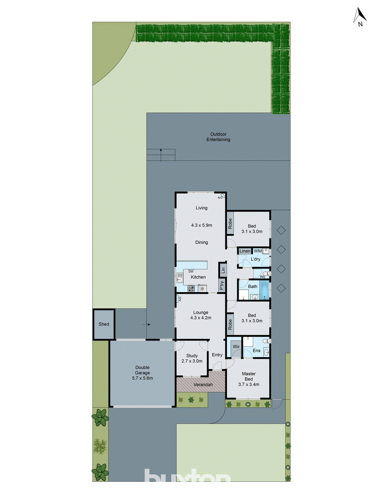 30 Manet Avenue, Grovedale VIC 3216 - Floorplan