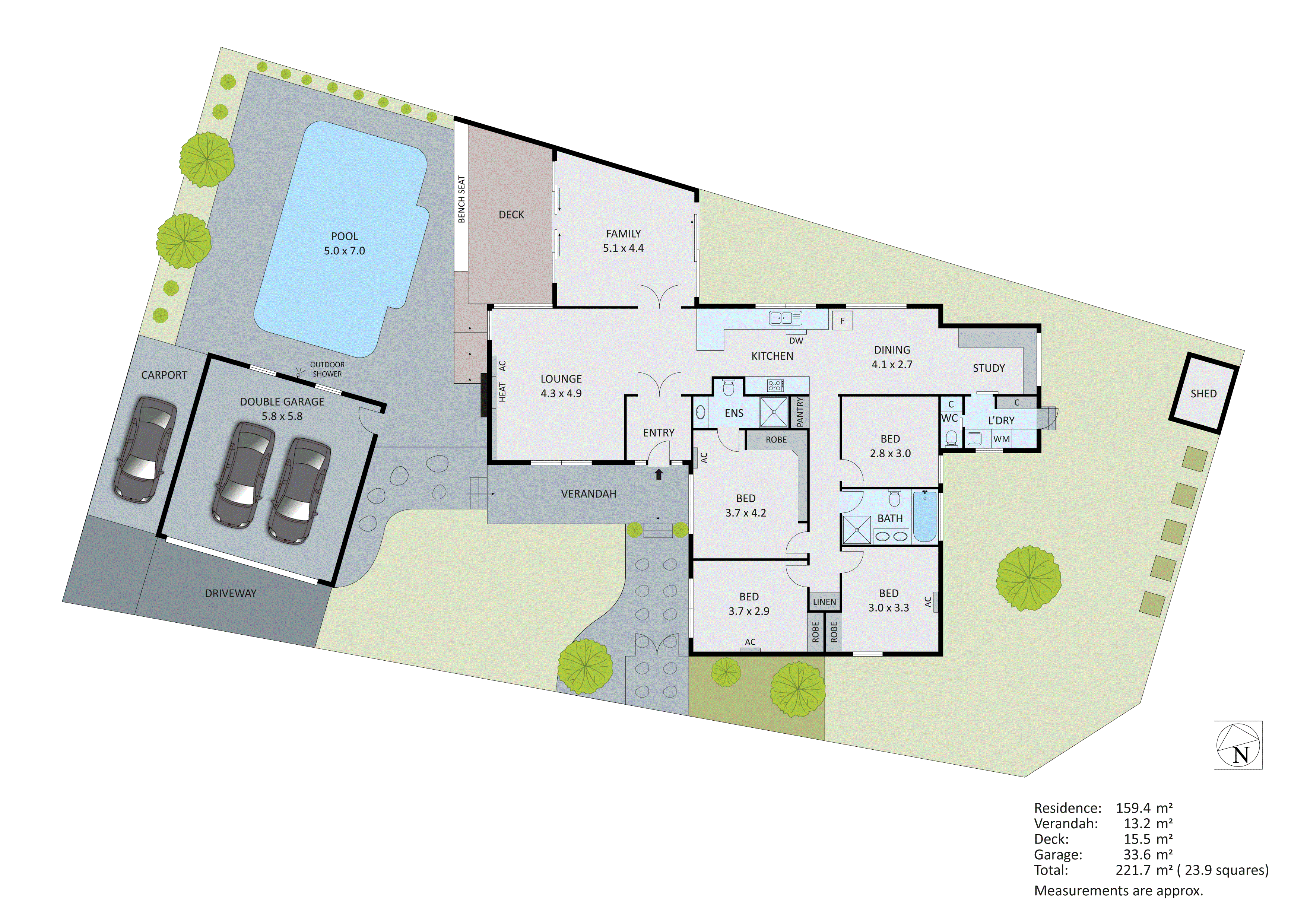 30 Marcus Road, Dingley Village VIC 3172 - Floorplan
