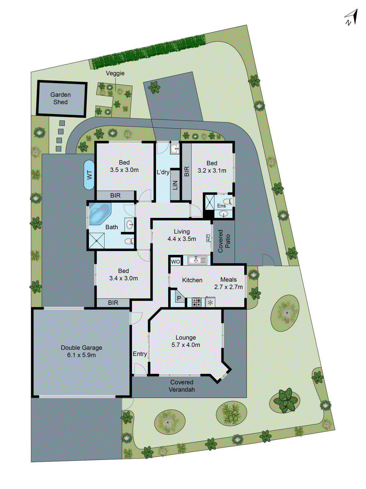 30 Meadowvale Drive, Grovedale VIC 3216 - Floorplan