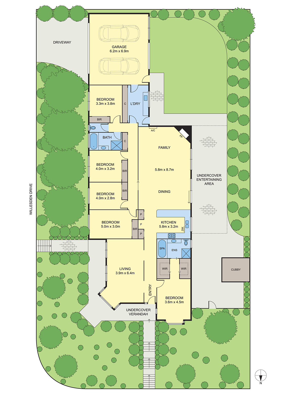 30 Monterey Drive, Waurn Ponds VIC 3216 - Floorplan