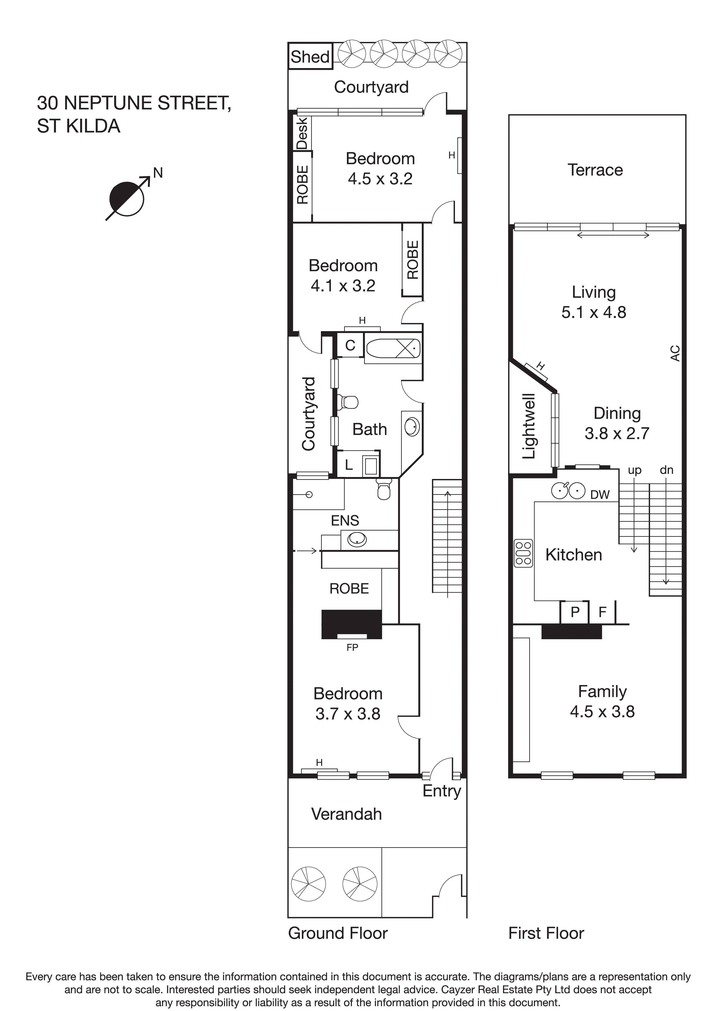 30 Neptune Street, ST KILDA VIC 3182 - Floorplan