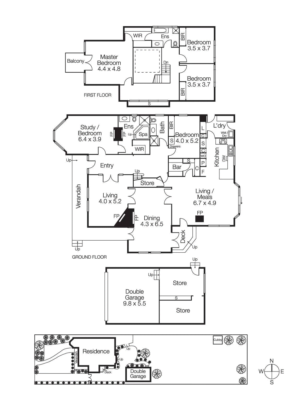 30 New Street, Hampton VIC 3188 - Floorplan