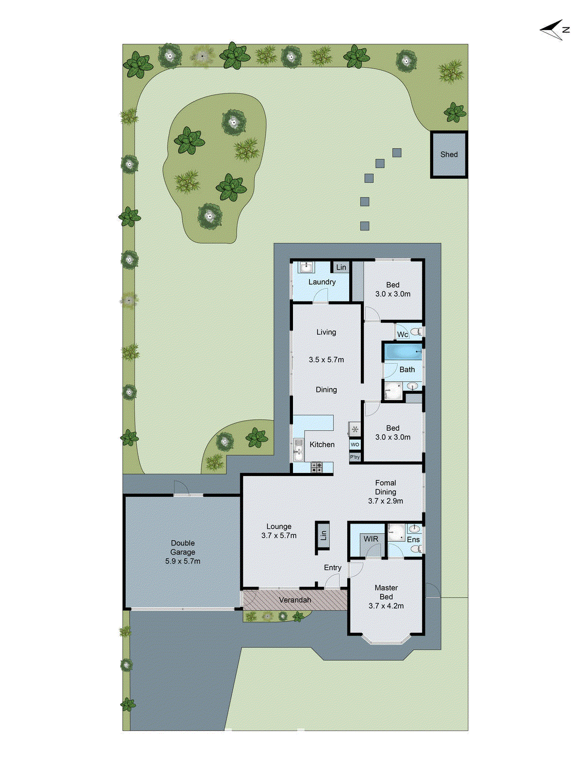 30 Param Street, Grovedale VIC 3216 - Floorplan
