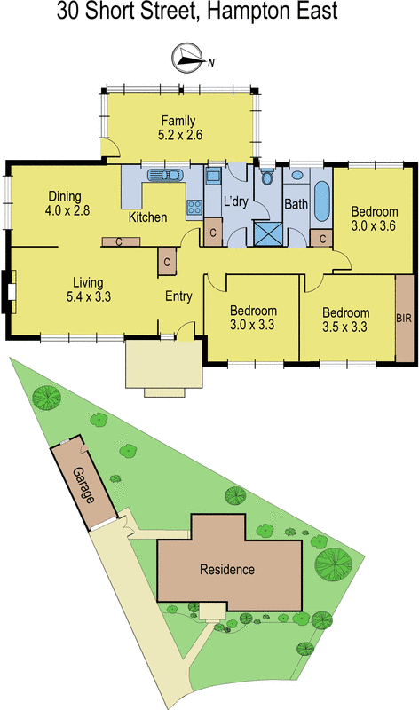 30 Short Street, Hampton East VIC 3188 - Floorplan