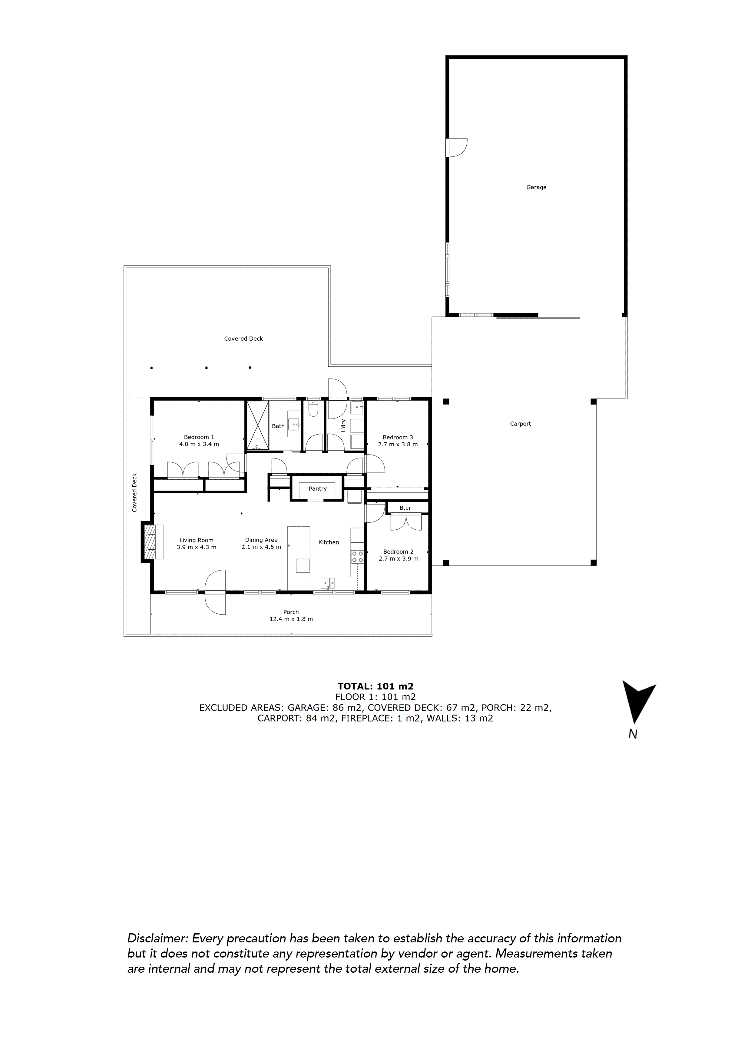 30 Tallarook-Pyalong Road, Tallarook VIC 3659 - Floorplan