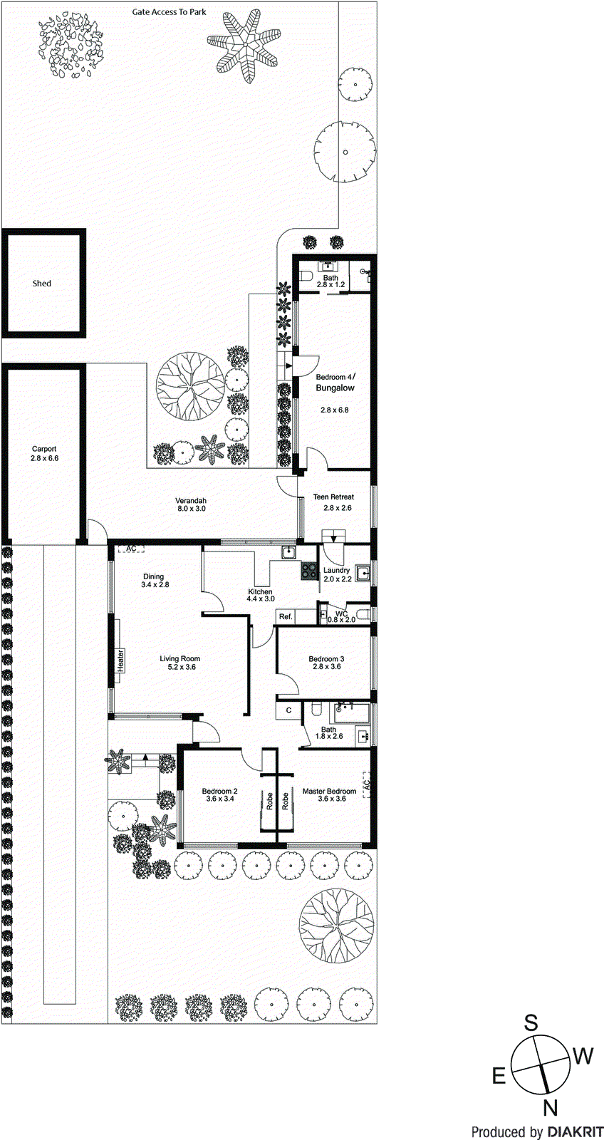 30 The Parade, Clarinda VIC 3169 - Floorplan