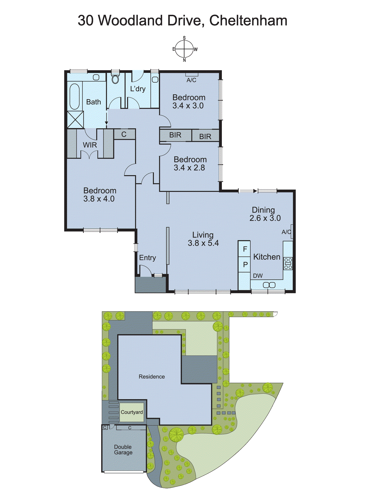 30 Woodland Drive, Cheltenham VIC 3192 - Floorplan