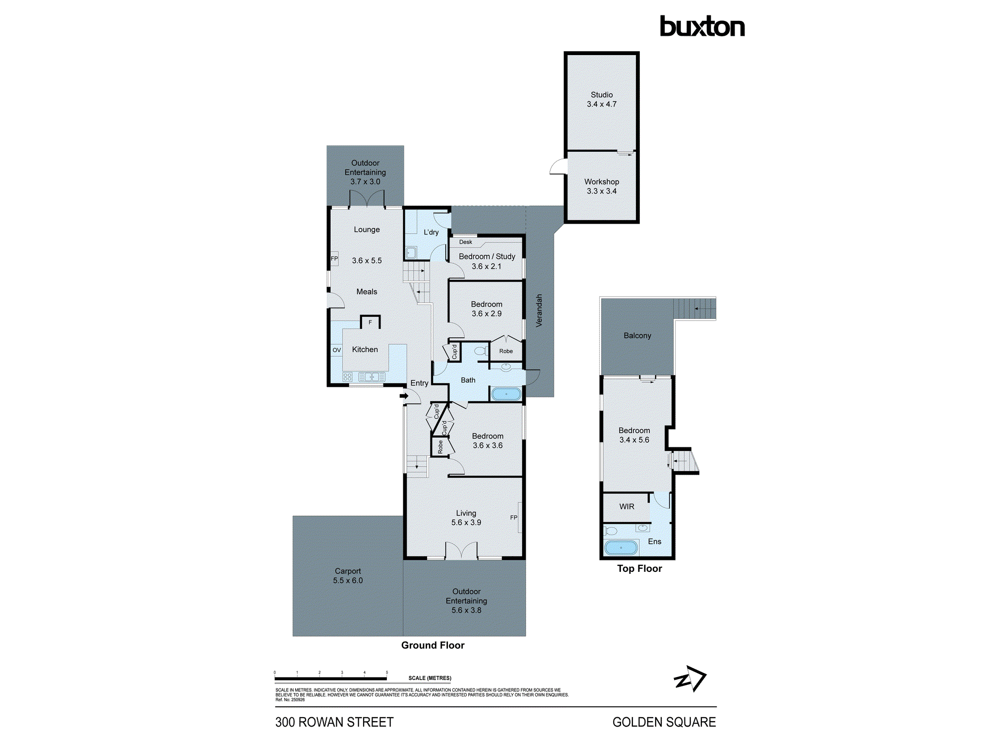 300 Rowan Street, Golden Square VIC 3555 - Floorplan