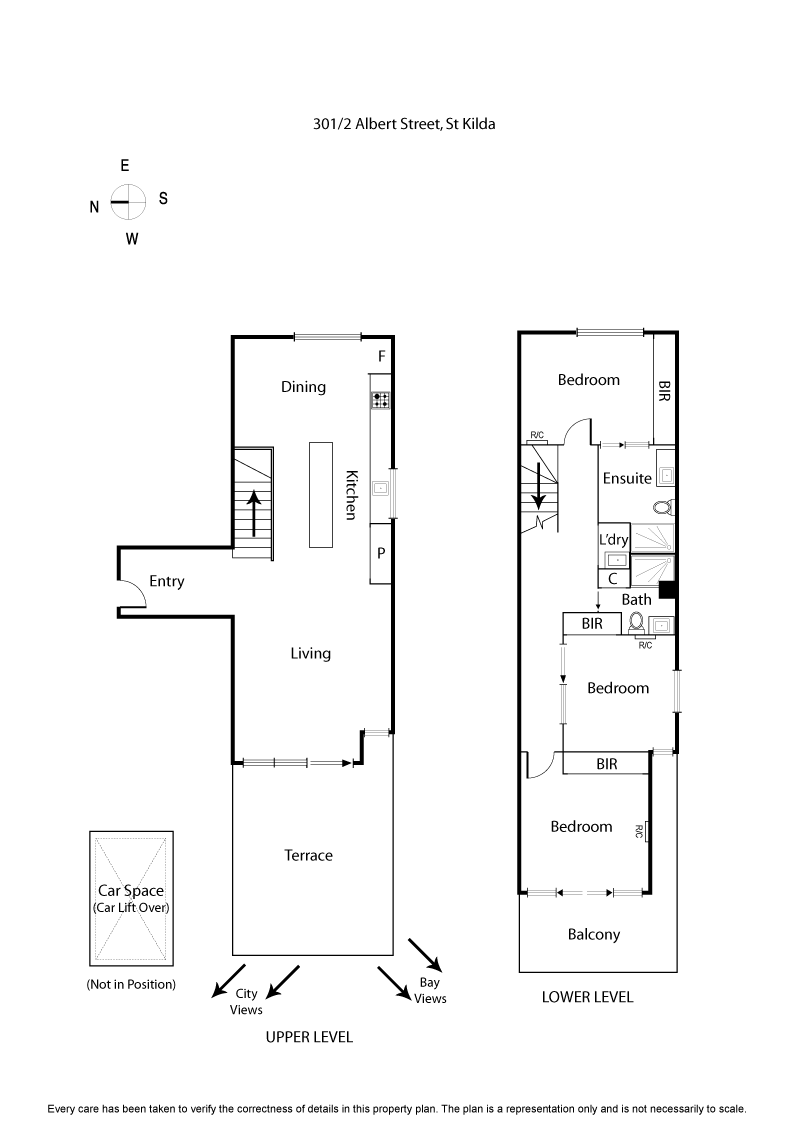 301/2 Albert Street, ST KILDA VIC 3182 - Floorplan