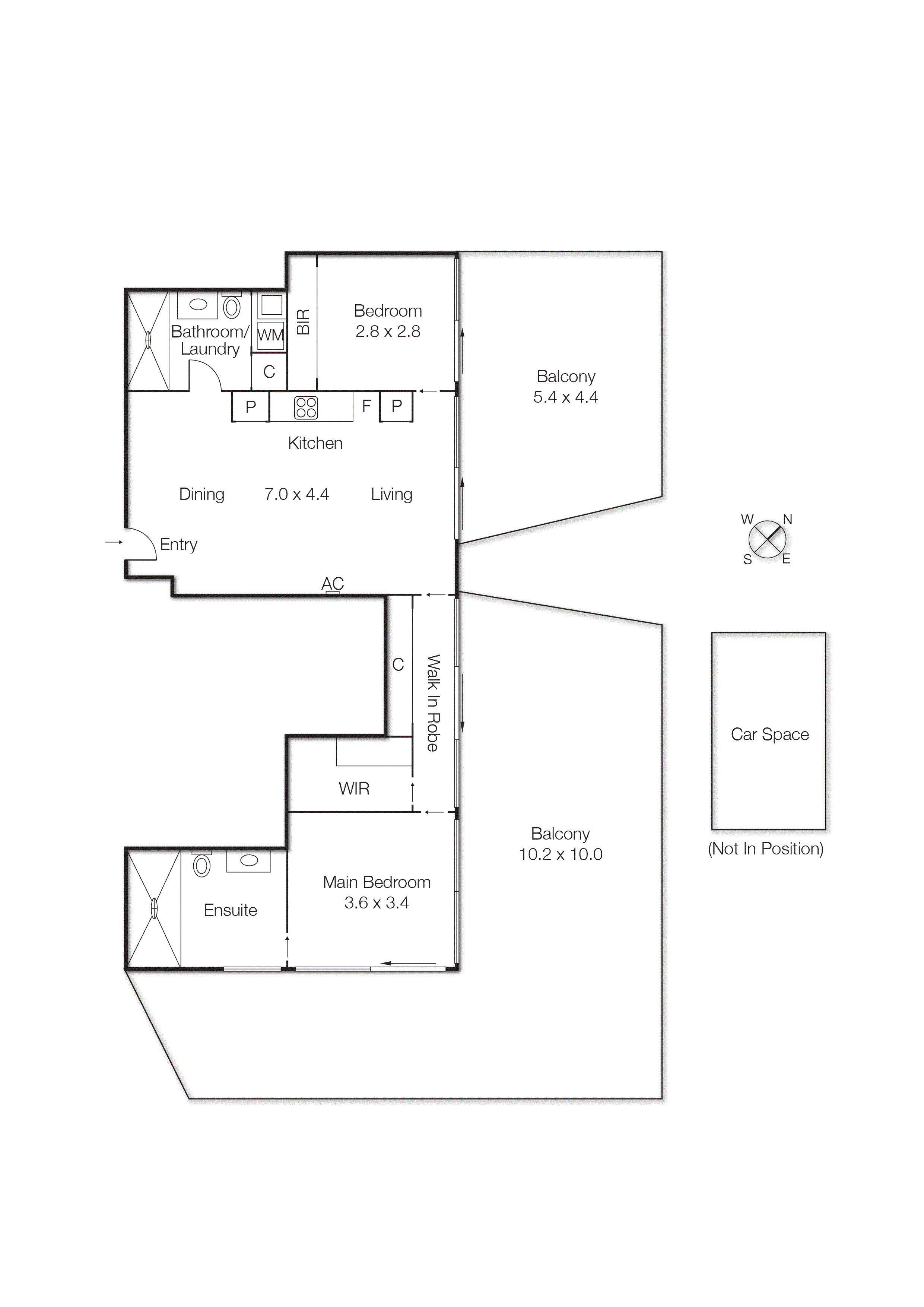301/2 Kingsley Street, Elwood VIC 3184 - Floorplan