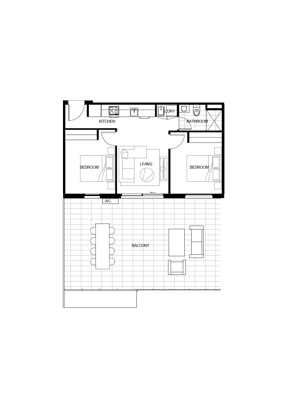 301/21 Collins Street, Chadstone VIC 3148 - Floorplan